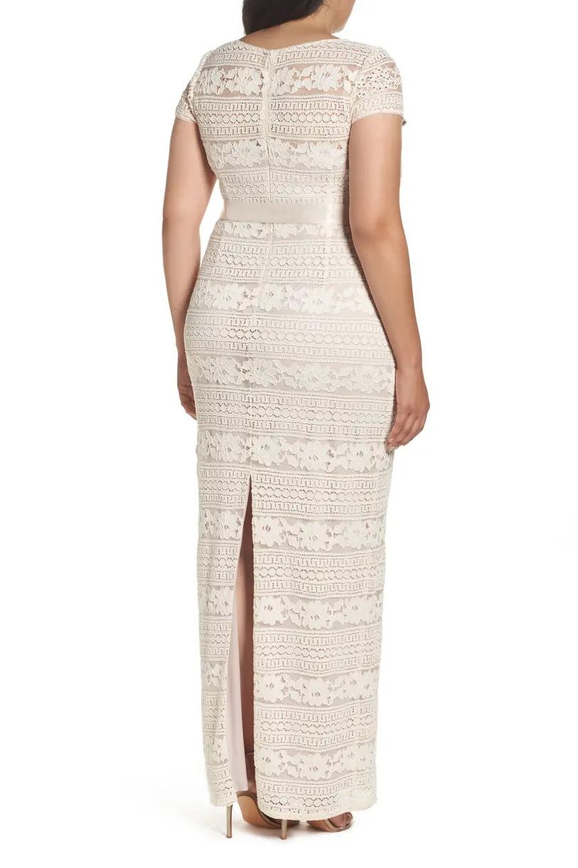 Adrianna Papell Plus size lace dress