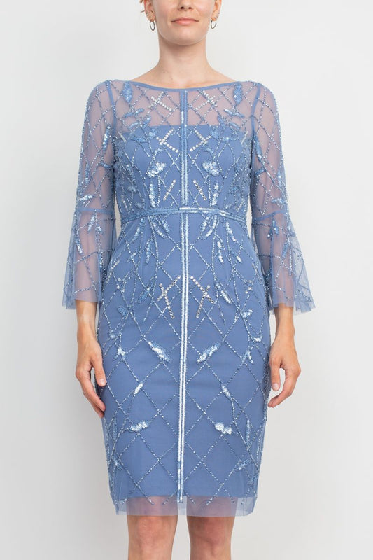 Adrianna Papell French Chandelier Dress