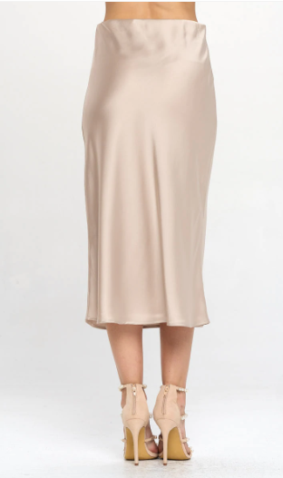 RC Satin Skirt (Made in U.S.A) Plus Sizes Available