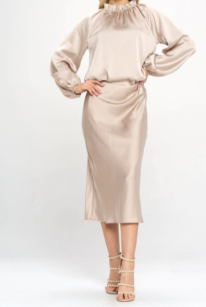 RC Satin Skirt (Made in U.S.A) Plus Sizes Available