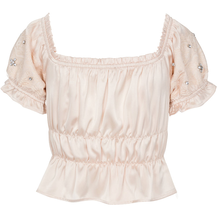 Gemma Stone Satin Top
