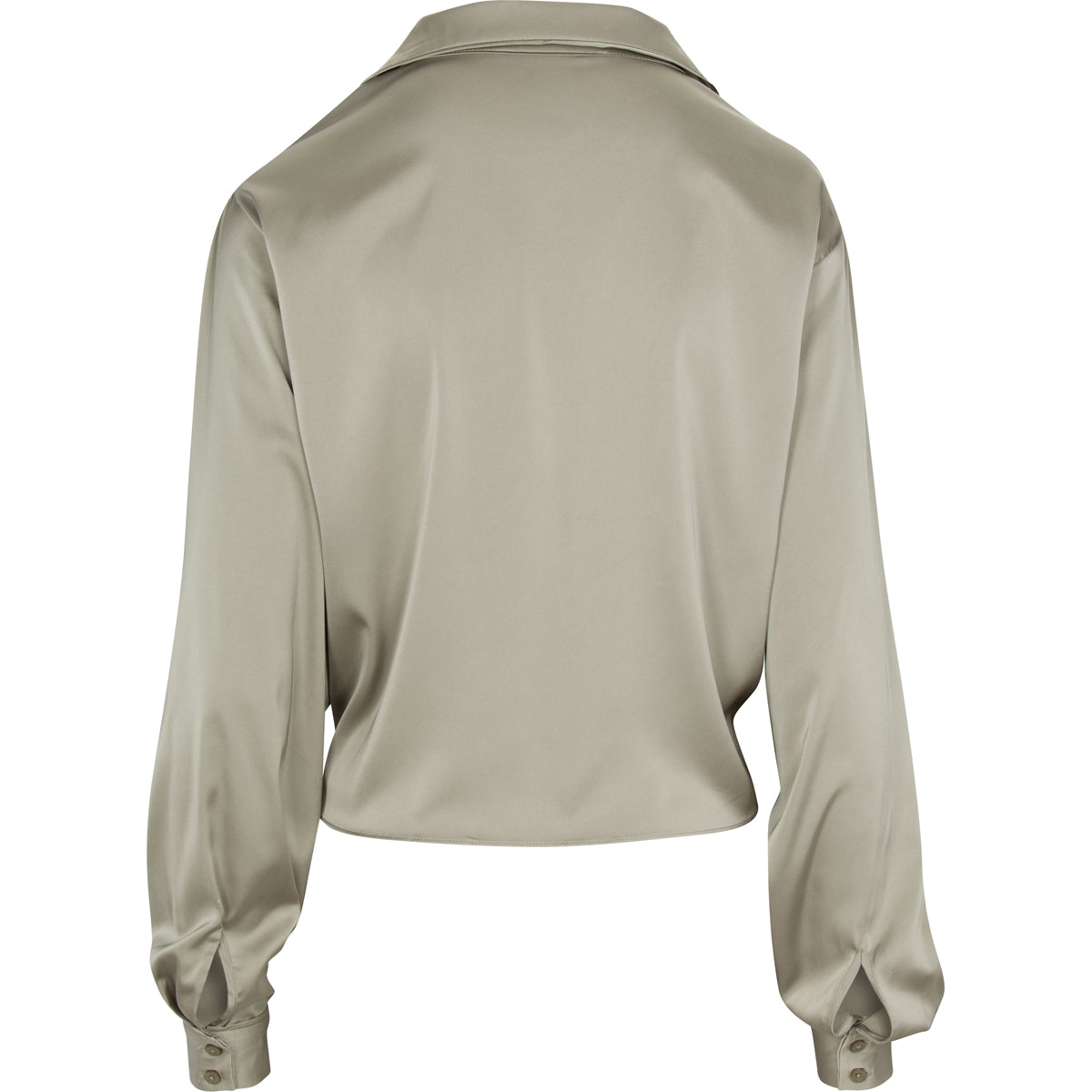 green junior's plus size satin top